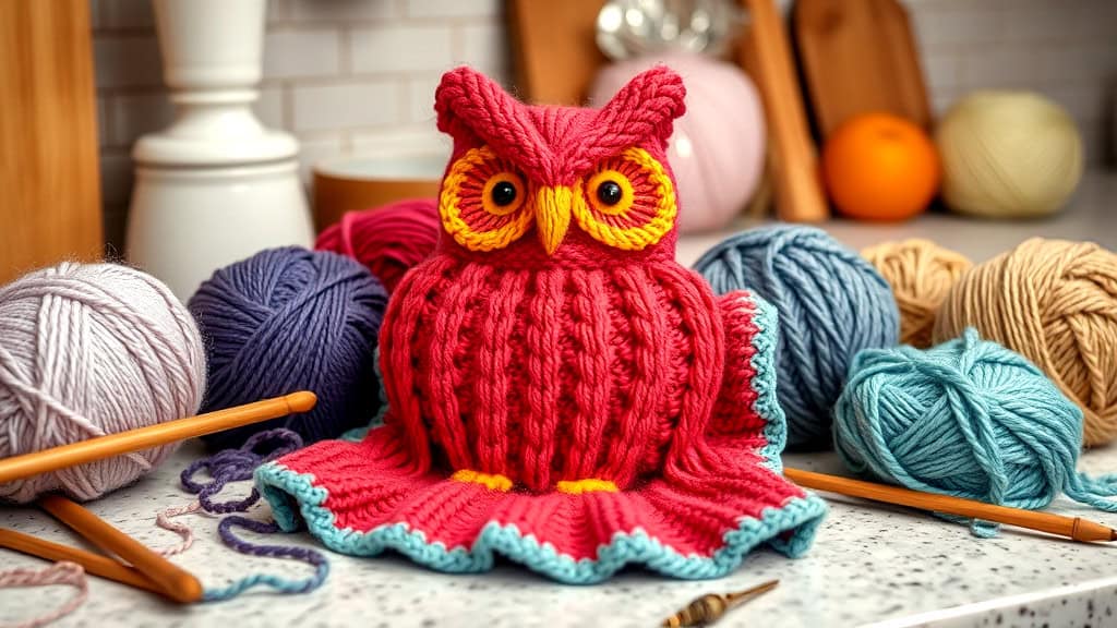 Detailed Owl Dishcloth Steps Detailed Owl Dishcloth Steps