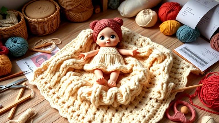 Free Doll Blanket Knitting Patterns