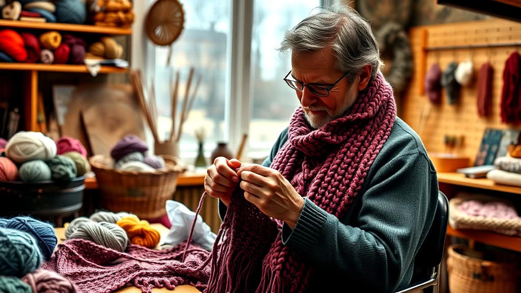 Complex Cable Scarf Patterns