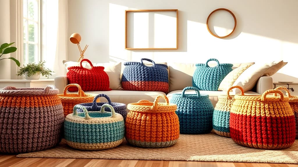 Free Knitting Patterns For Baskets