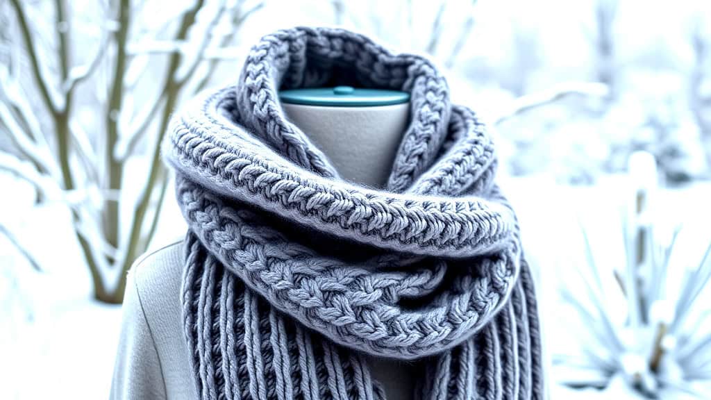 Simple Ribbed Scarf Pattern