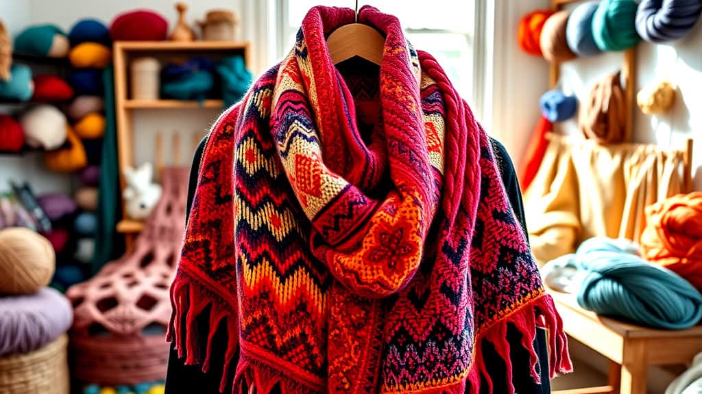 Advanced Reversible Scarf Patterns