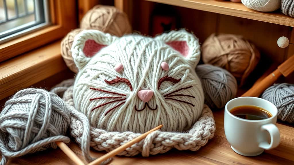 Easy Cat Face Scrubby Easy Cat Face Scrubby