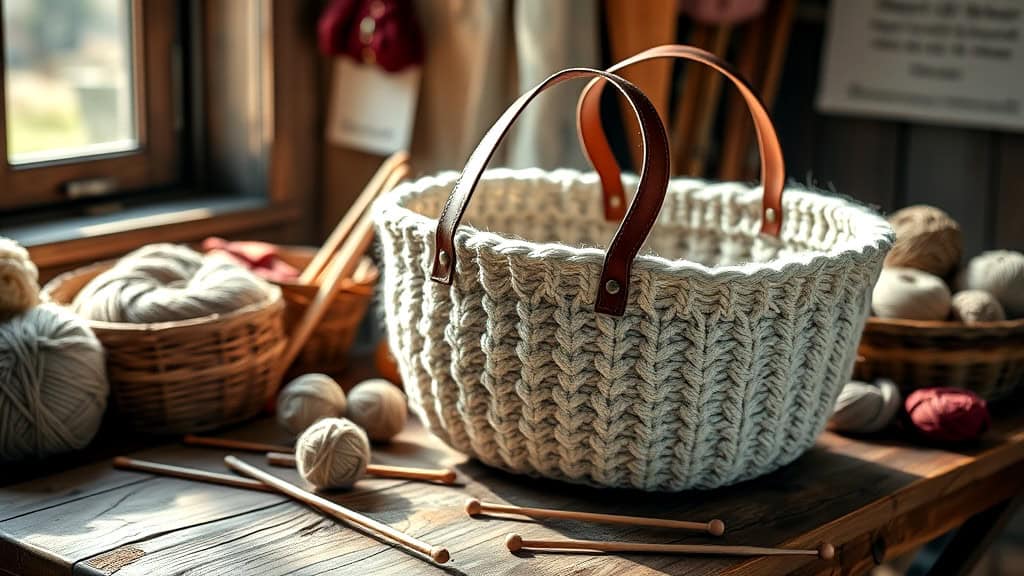 How to Add Handles to Your Basket