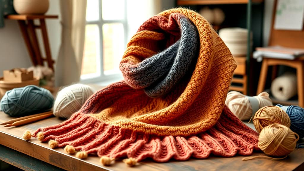 Brioche Stitch Scarf Pattern