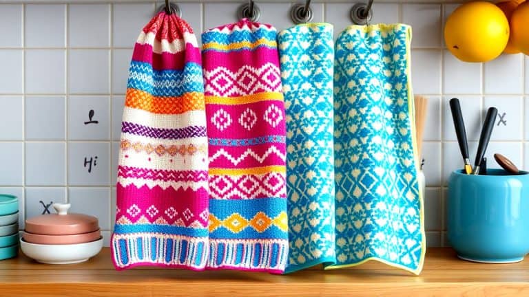 Free Dish Towel Knitting Patterns