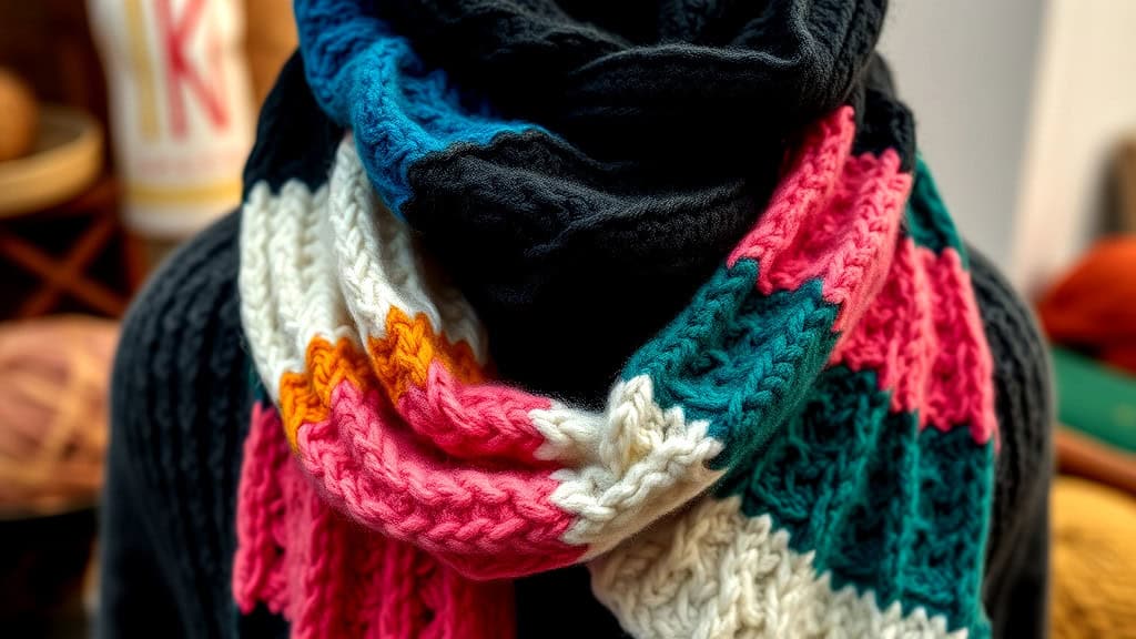 Crafting a Melded Scarf Pattern Crafting a Melded Scarf Pattern