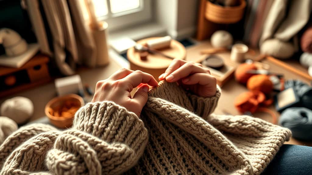 Adding Texture Patterns to Your Sweater