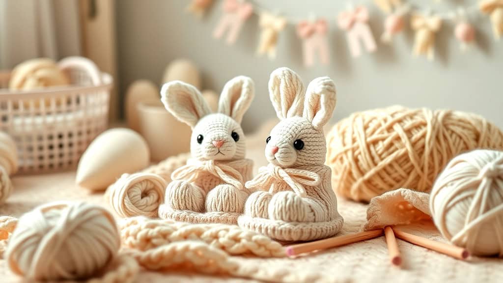 Easy Bunny Booties for Babies
