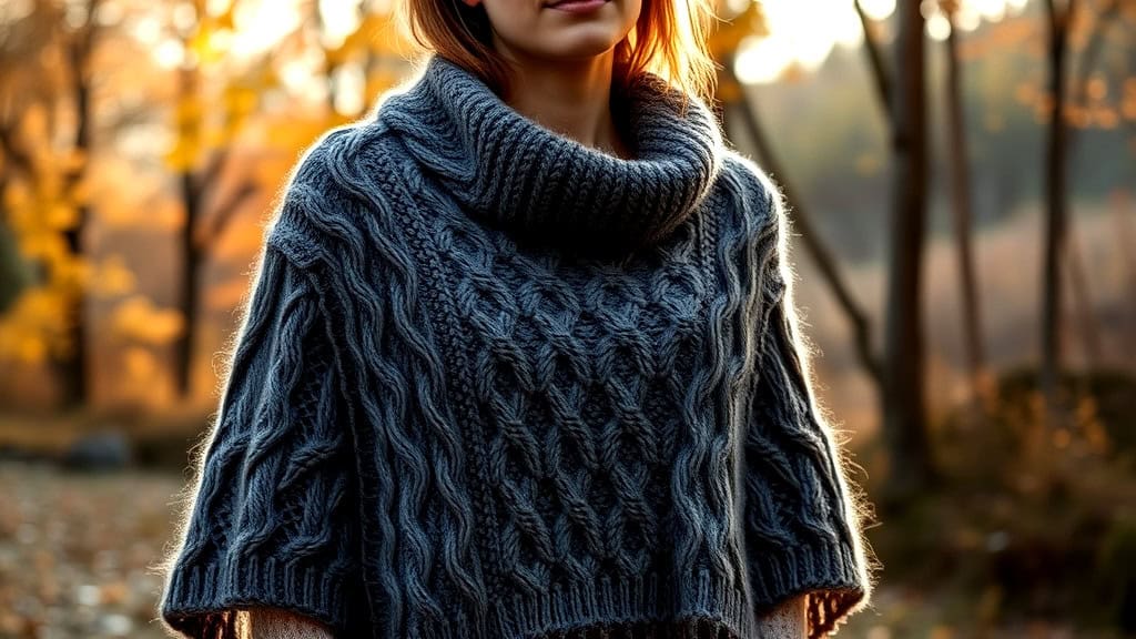 Modern Poncho Knitting Patterns Modern Poncho Knitting Patterns