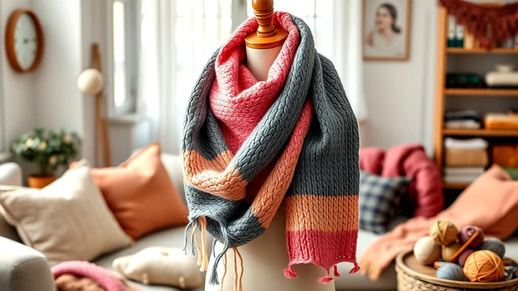 Exploring Color Block Scarf Designs Exploring Color Block Scarf Designs