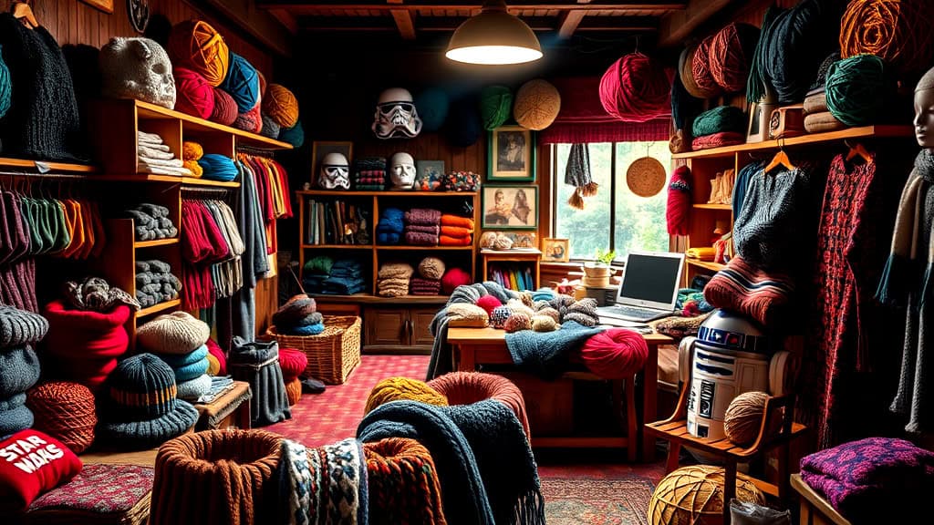 Officially Licensed Knitting Patterns