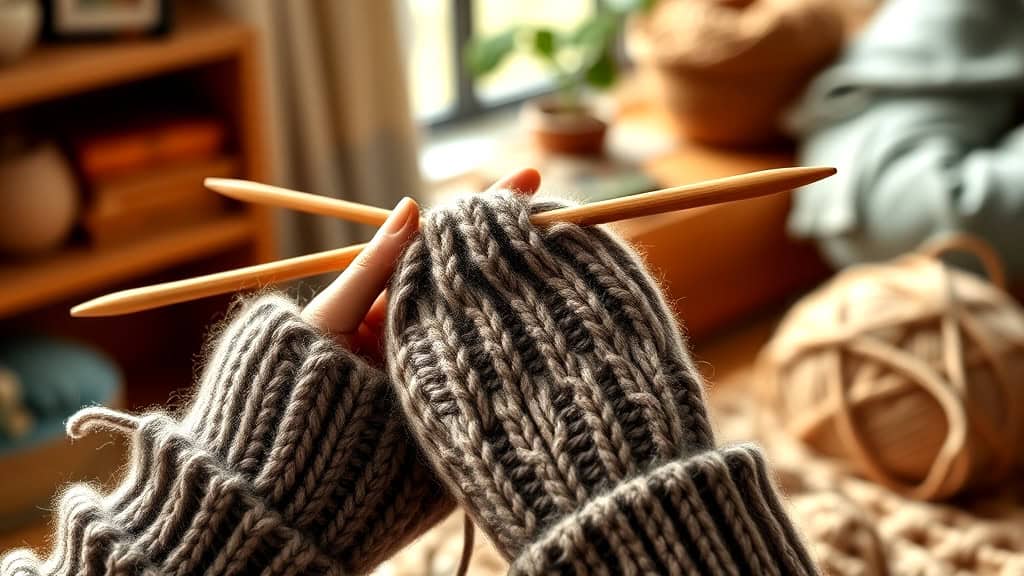 Step-by-Step Mittens Knitting Guide